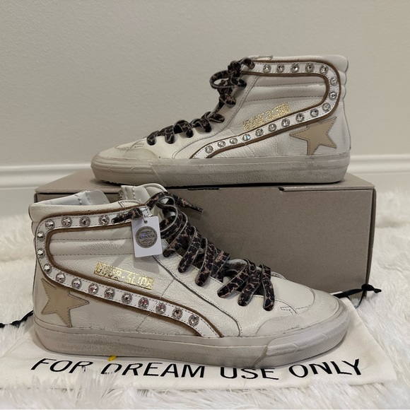 “SWAROVSKI Golden Goose SLIDE - Size 39 - Picture 6 of 10